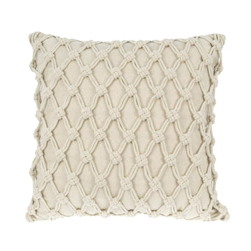 Capa de Almofada Amizade Cru