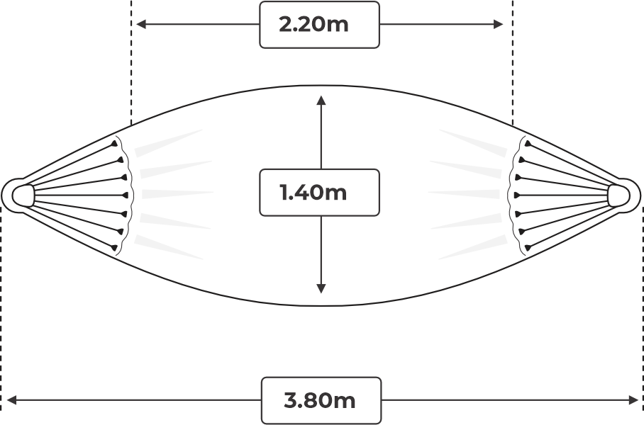 Rede de Descanso Solteiro Búzios Industrial
