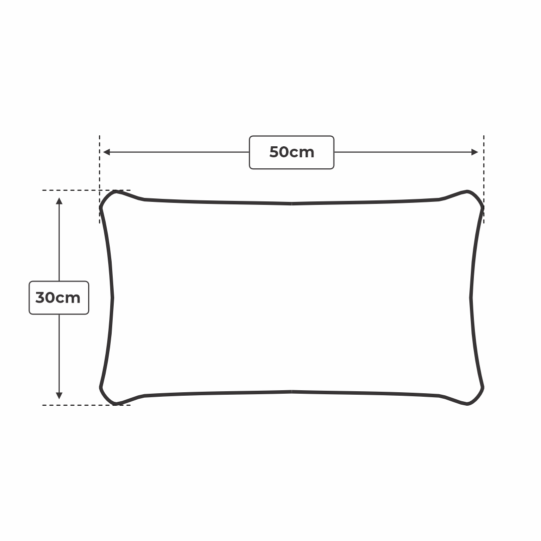 Capa  de Almofada Risca de Giz com Barra