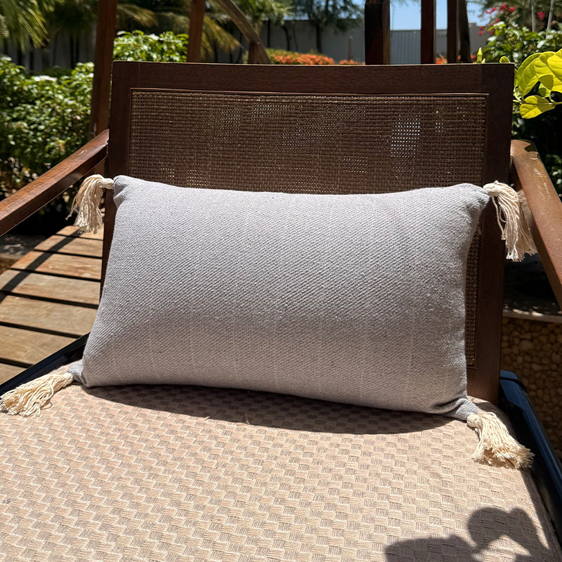 Capa de Almofada Tassels  Retangular