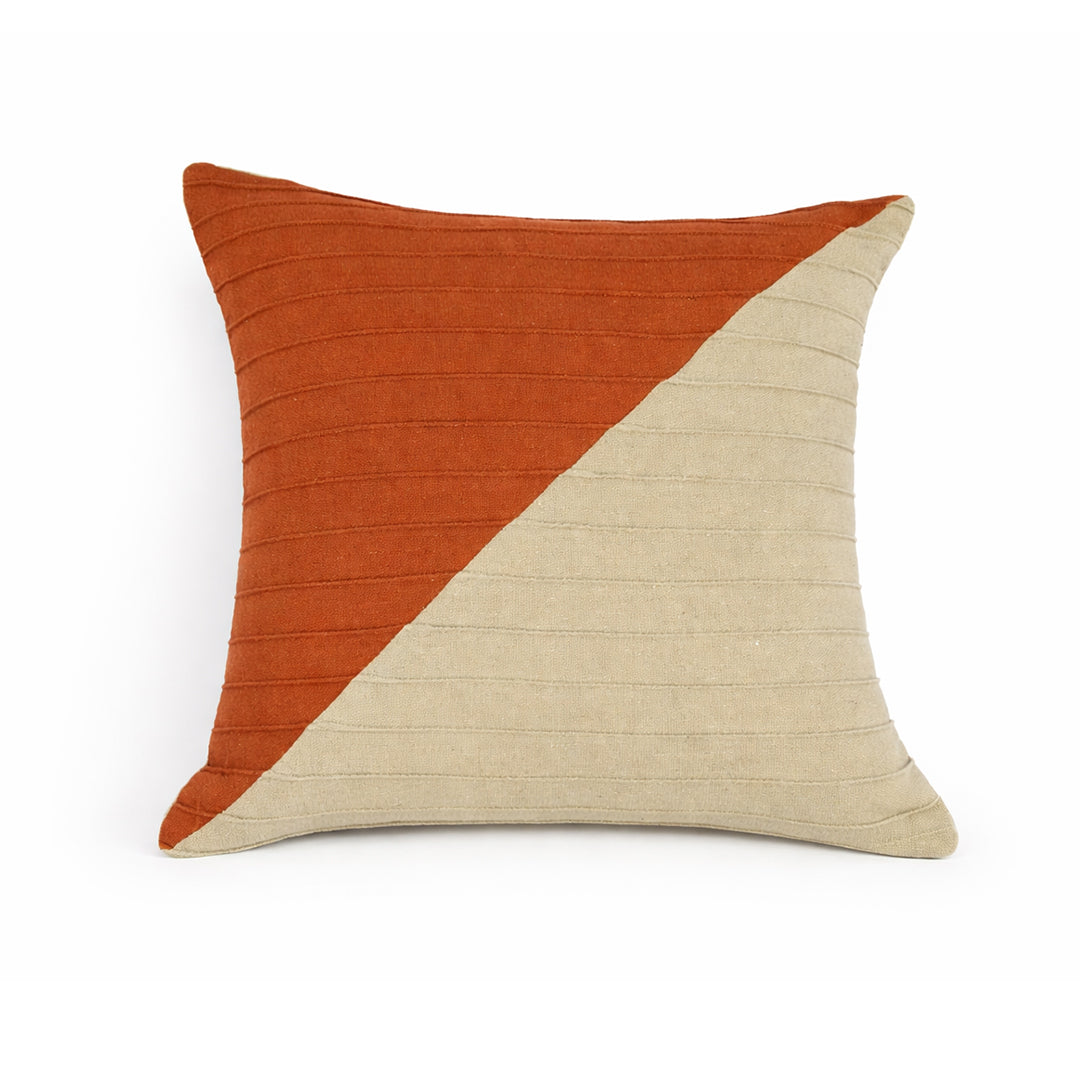 Capa de Almofada Drapeado Duplo