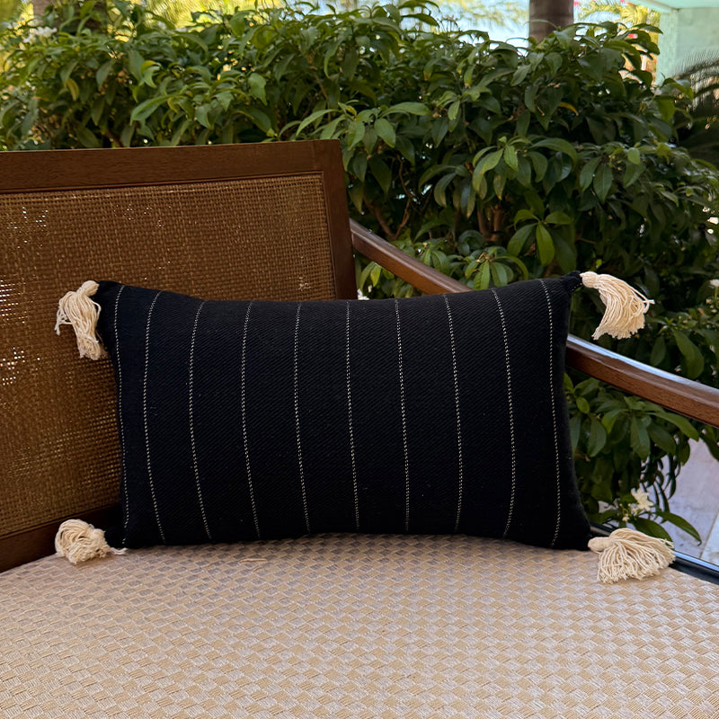 Capa de Almofada Tassels  Retangular