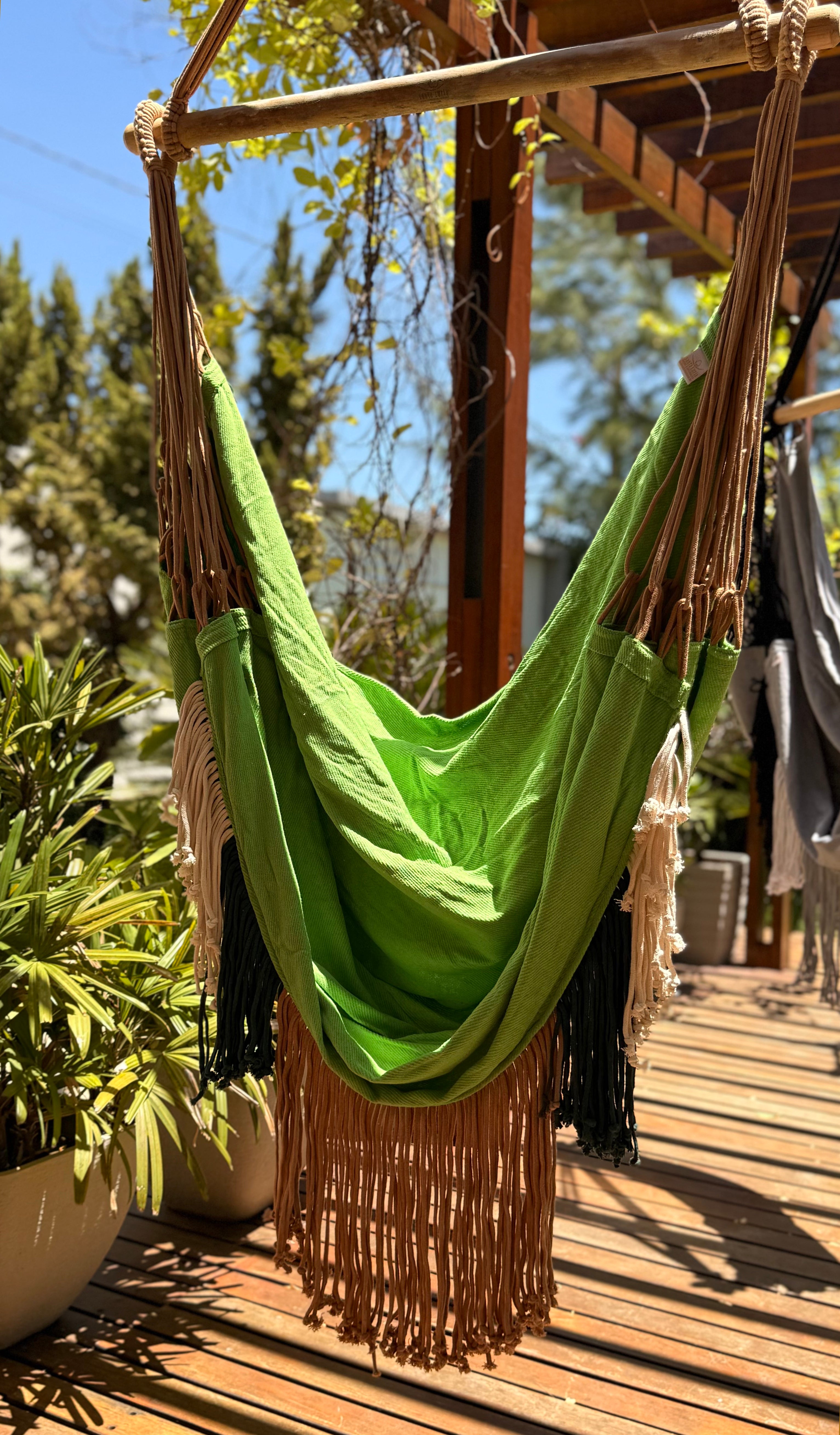 Rede Cadeira Franja Assimétrica