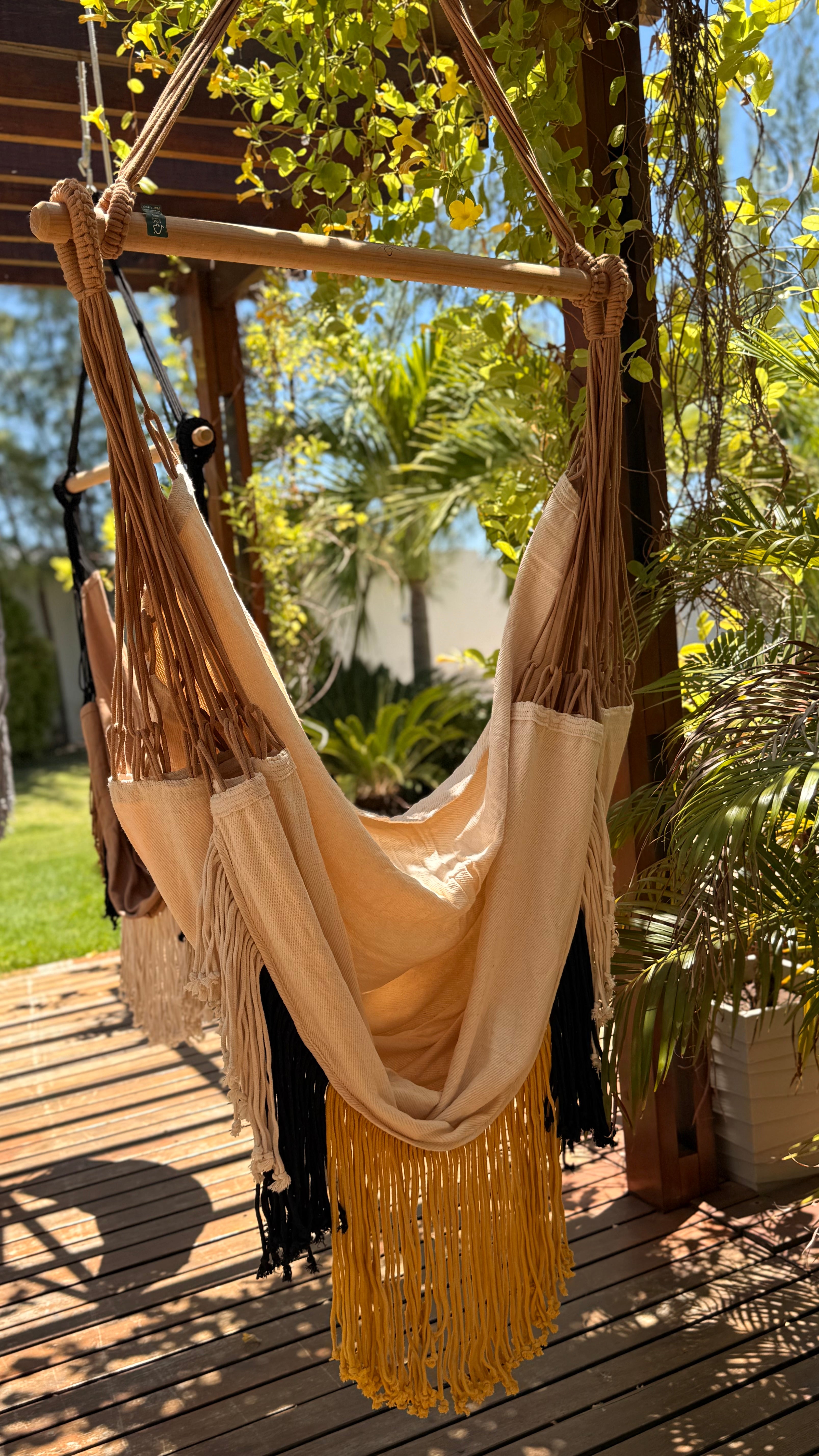 Rede Cadeira Franja Assimétrica