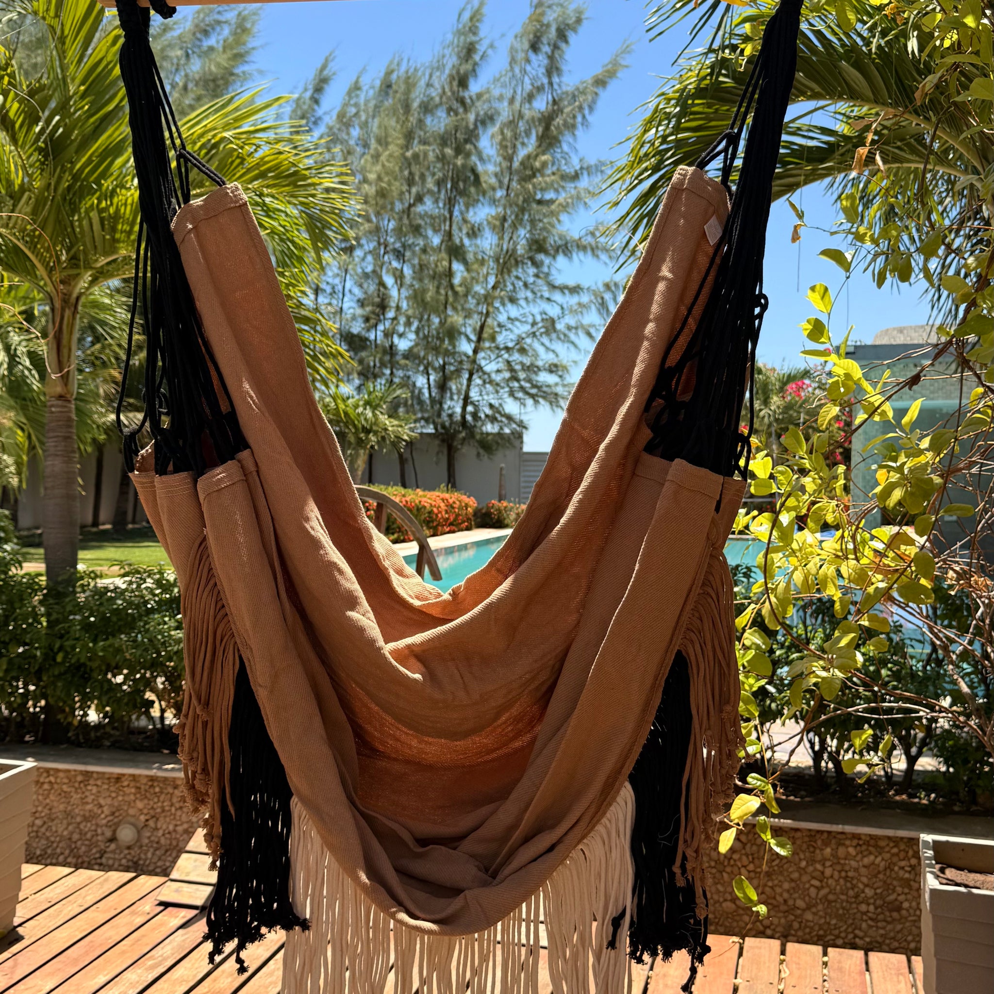 Rede Cadeira Franja Assimétrica