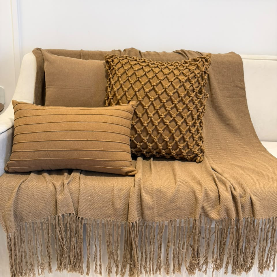 Kit Artesanal Caramelo | 3 Almofadas
