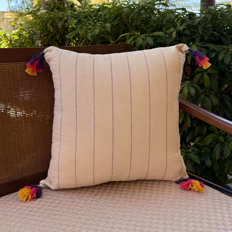 Capa de Almofada Tassels Tri