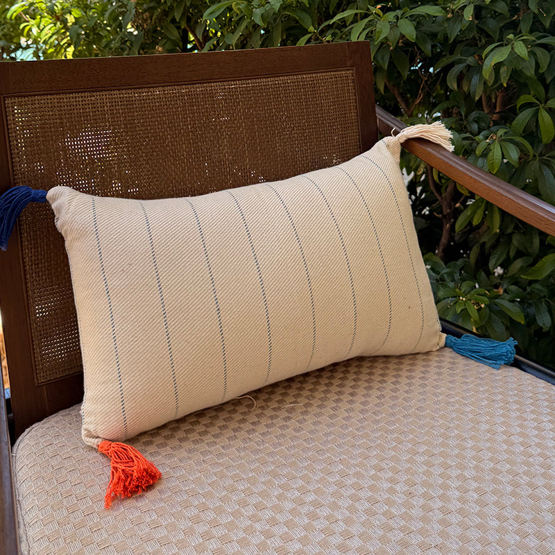 Capa de Almofada Tassels  Retangular