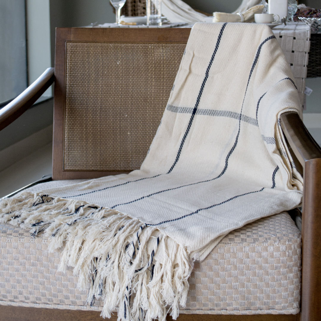 小物 Manta Manta Casal Super Nozinho|Aconchego e Textura Exclusiva - Santa Luzia